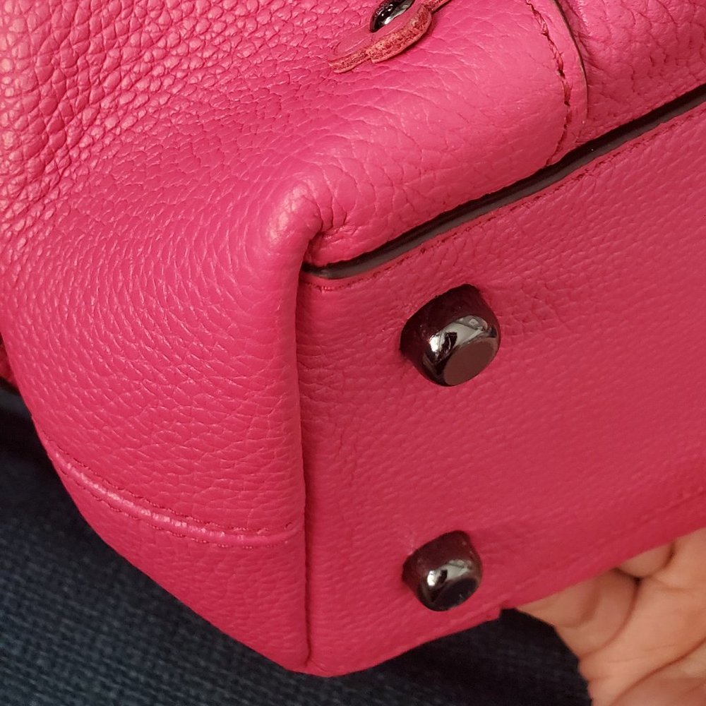 Coach Turnlock Edie 31 Shoulder Bag Floral Rivets - Picture 7 of 12